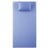 ZUN 7inch Twin and Pillow Set Breathable Fabric Gel-Infused Memory Foam, Blue, B011P213349