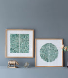 23.5" x 23.5" Elos Stone Shadow Boxes Wall Art, Set of 2 W2078130329