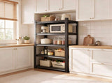Heavy-Duty Metal Garage Storage Rack with Adjustable Shelves, Industrial Warehouse Shelving Unit, 19296442