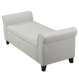 HAYES ARMED STORAGE BENCH 57735.00LGR
