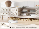 Modern Mid-Century Media Console with 4 Drawers and Cable Management, TV Console Table for TVs up to W757P305595