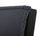 Convertible Futon Sofa Bed, 5 Adjustable Position Faux Suede 2 in 1 Foldable Couch for Small Space B347P505185