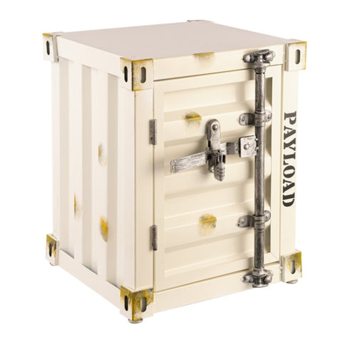 ZUN Container Storage Table White 60709874