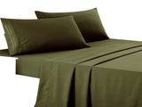 Bed Sheets 4-Piece Set OEKO-TEX Certified Bedding with Fitted Sheet, Flat Sheet & Pillowcases 03335412
