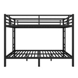 Metal Queen over Queen Bunk Bed for Teens and Adults,Space-Saving/Noise Reduced/No Box Spring W1580P247769