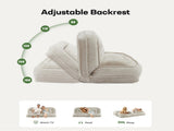 Double human dog bed,Lazy sofa ,Loveseat,Fits You & Pets,Extra Large W1628P348795