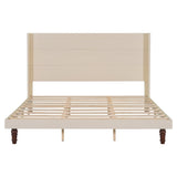 Stylish High Headboard Bed, 54 "High Headboard, High Quality, Comfortable High Back Design Ideal for W1716P221489
