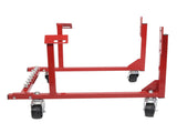 1000lb Auto Engine Cradle Stand for Chevrolet Chevy V8 Red 62393085