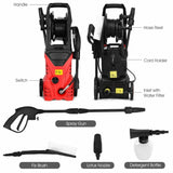 Electric Pressure Washer w/16.5ft Hose 2030PSI 09833955