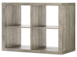 4 Cube Storage Organizer, Rustic Gray 67633070