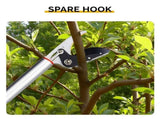 5.9-9.8 FT Long Reach Pruner for Garden, Cut & Hold Telescopic Pole Pruner, Fruit Picker Tree Branch 50309102
