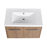 30 Inch Soft Close Doors Bathroom Vanity With Sink, For Small Bathroom, W999P188194
