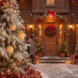 6PCS Set 3.9" Glass Christmas Ball Ornaments Shimmering Hanging Decorations for Holiday Tree & Party 58156955