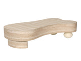 Irregular Coffee Table with flip top and hidden storage compartment W3040P455723