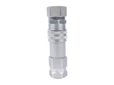 Male & Female Flat Face Coupler Kit Fits Bobcat Loader Excavator 7246777 7246790 7246777EF 7246790EF 49850498