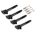 Ignition Coil & Spark Plug Set 4-PC fit for Mitsubishi Galant 2.4L 2004-2012 68241866