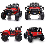 48.4" Ride On Car for Kids, Battery Powered Electric Car with 2 Seats, Remote Control, 14" 17457915