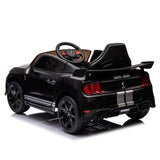 ZUN 12V Ford Mustang Shelby GT500 ride on car with Remote Control 3 Speeds, Electric Vehicle Toy for W1396P149661