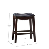 Saddle Counter Stool B03548304