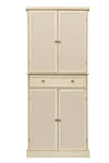 ZUN 4 Door Cabinet with 1 Drawer, with 4 Adjustable Inner Shelves, Storage Cabinet W68894703