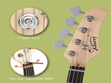 P Electric Bass Guitar Cord Wrench Tool Case Belt Plectrum Blue 26782069