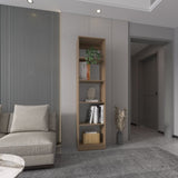 XS Bookcase Compact Bookshelf with Multiple Shelves B097P296882