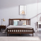 PWB-044 Cap Vertical Strip Bed Walnut Queen 90051008