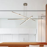 Pendant Lighting Fixture in Silver Integrated LED W1340119966