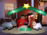 6ft With 8 Lamp Beads Inflatable Nativity Garden Jesus Decoration 46163067