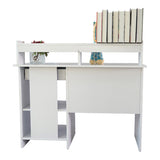 General Style Modern E1 15MM Chipboard Computer Desk White 03867551