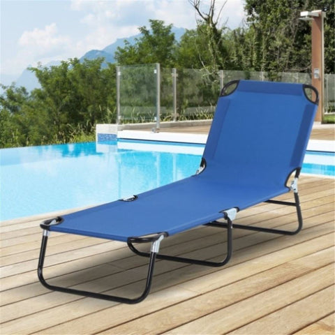 ZUN Folding Lounge Chairs / beach chair （Prohibited by WalMart） 86063559