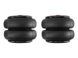 2x Universal Air Springs 2600lbs Air Fitting Line fit for GMC Silverado 1500 38477417