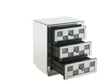 Noralie Mirrored and Faux Diamonds Accent Table B2726P243283