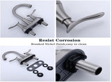 2-Handle 4-Inch Brushed Nickel Bathroom Faucet, Bathroom Vanity Sink Faucets with Pop-up Drain and 99679626