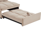 4 in1 Multi-Function Single Sofa Bed with Storage Pockets,Tufted Single Pull-out Sofa Bed with W2186P163737
