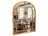 36x24 Inch Decorative Wall Mirror with Sturdy Metal Frame, Modern Accent Mirror for Bathroom Hallway 41613943