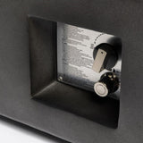 Outdoor Propane Fire Pit Table,Square Stone 35-inch Planter Base, 50,000 BTU Stainless Steel Burner, W3016P233629