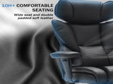 Office Chair with Foot Rest and Waist Lumber Support, Ergonomic Gaming Chair with Adjustable Height 63577105