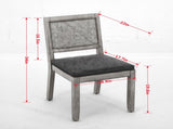 Farmhouse Rattan Dining Chairs Set of 2, Mid Century Modern Kitchen & Dining Room Chairs, Cane 39064362