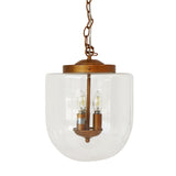Delphi Pendant Lamp - Coarse Gold and Clear Glass B183P301072