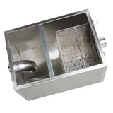 Stainless Steel Grease Trap Interceptor Set Detachable Design For Restaurant Kitchen Wastewater 19776486