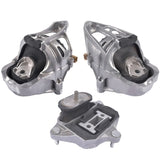 3PCS Engine Motor Mounts & Transmission Mount Set for Audi S4 S5 20-18 V6-3.0L 4M0199371FC 09135832