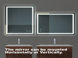 32x24inch Bathroom Led Classy Vanity Mirror with focused backplane,High Lumen,Dimmable Touch,Wall W1992P210431