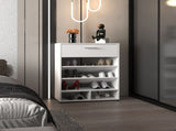 Shoe Rack, 1 Door, 4 Legs, 5 Shelves B097P296824