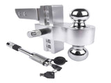 12500 LBS Aluminum Adjustable Trailer Tow Hitch Fits 2-Inch Receiver 6-Inch Drop/Rise, 2" and 67858279