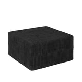 Ottoman sofa Compressed Sectional Sofa Modern Minimalist Style Corduroy Couch, Sleeper Sofa for W487P230480