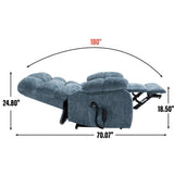 Lift Recliner Chair Heat Massage Dual Motor Infinite Position Up to 350 LBS Large Electric Power 31822417