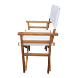 Folding Chair Wooden Director Chair Canvas Folding Chair Folding Chair 2pcs/set populus Canvas W49532122