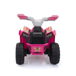 ZUN 6V Kids Electric ATV, Toddler Ride on Car with Trailer, Music, Bluetooth Power Display for Boys W2181P160390