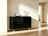 () 2-Drawer Flip-Up 1 Side Door with Bottom Lighting Shoe 22408430